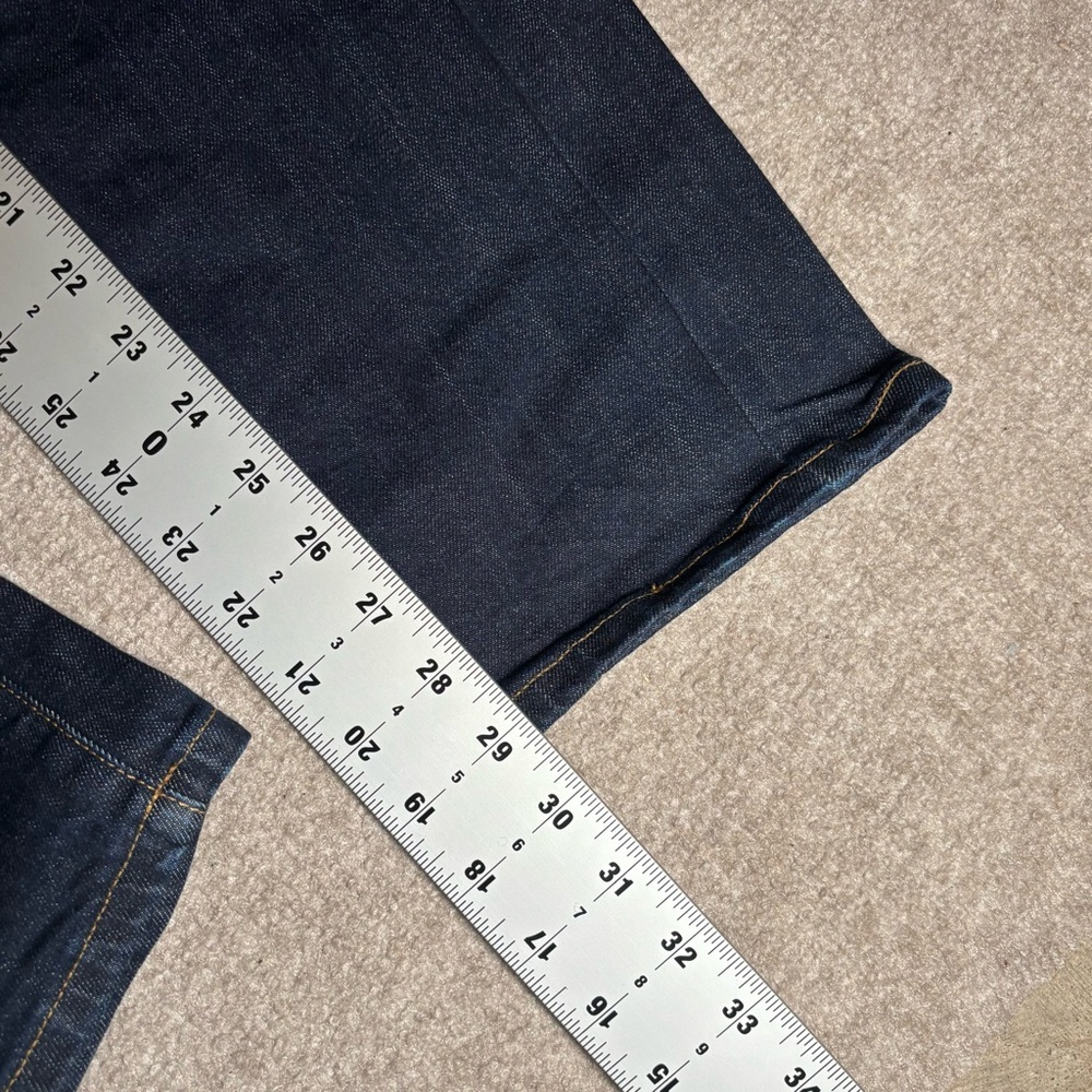 Flint & Tinder Slim Fit Dark Wash Denim Jeans Men’s 31x32 - Picture 9 of 16